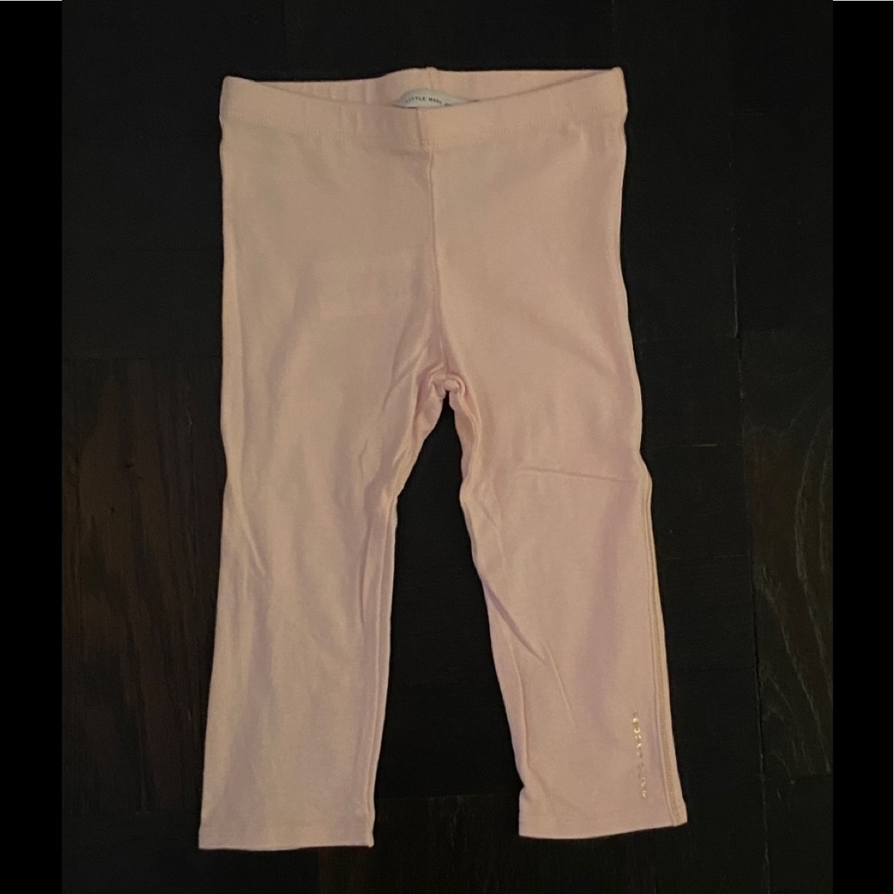 New LITTLE MARC JACOBS Pink Logo Leggings - 18M